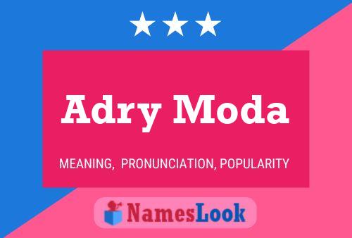 Adry Moda 名字海报