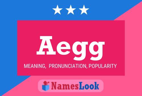 Aegg 名字海报