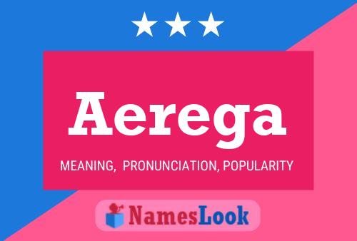 Aerega 名字海报