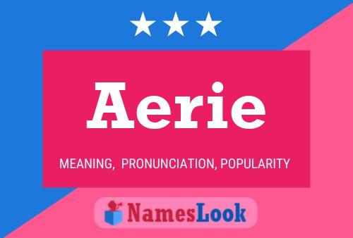 Aerie 名字海报