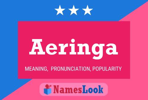 Aeringa 名字海报