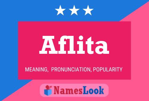 Aflita 名字海报