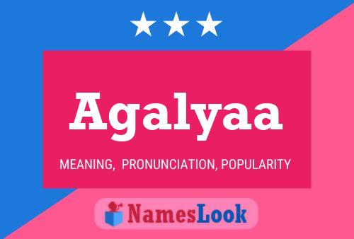 Agalyaa 名字海报