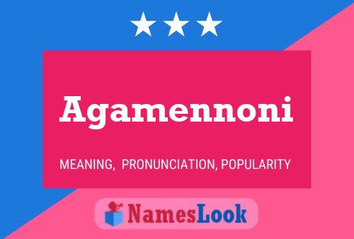 Agamennoni 名字海报