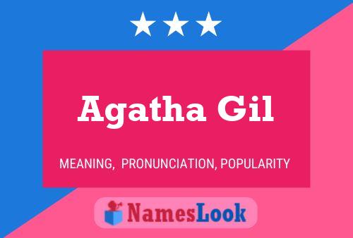 Agatha Gil 名字海报