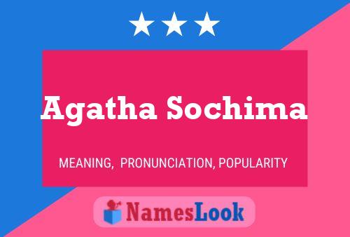 Agatha Sochima 名字海报