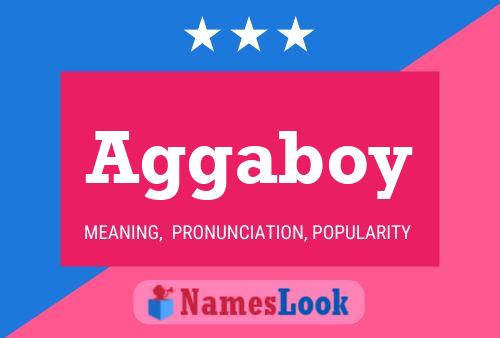 Aggaboy 名字海报