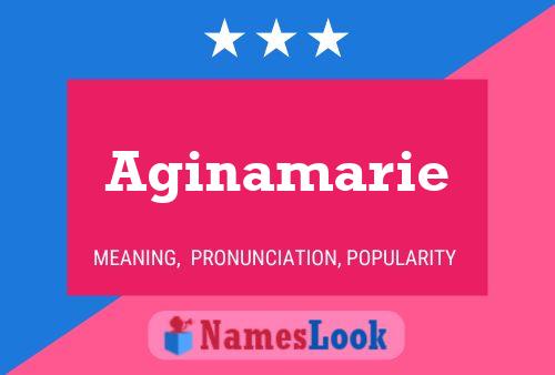 Aginamarie 名字海报