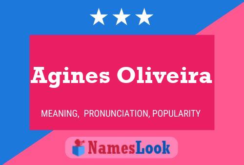 Agines Oliveira 名字海报