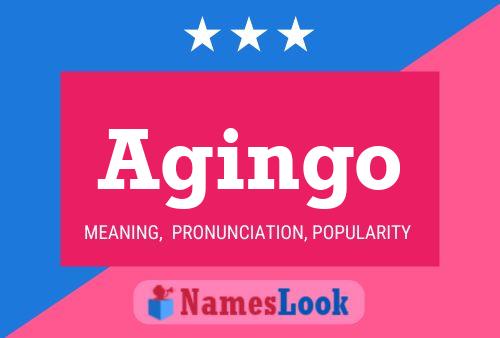 Agingo 名字海报