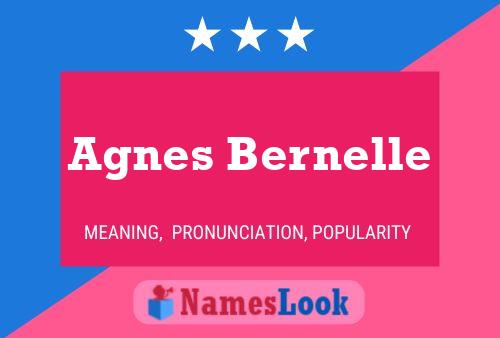 Agnes Bernelle 名字海报