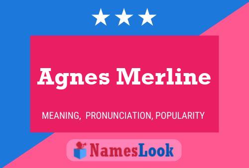 Agnes Merline 名字海报