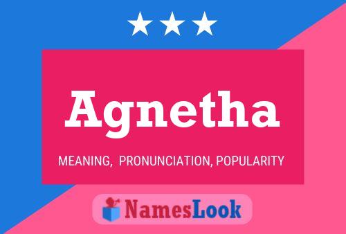 Agnetha 名字海报