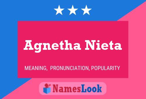 Agnetha Nieta 名字海报