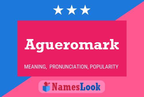 Agueromark 名字海报