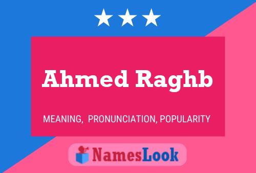 Ahmed Raghb 名字海报