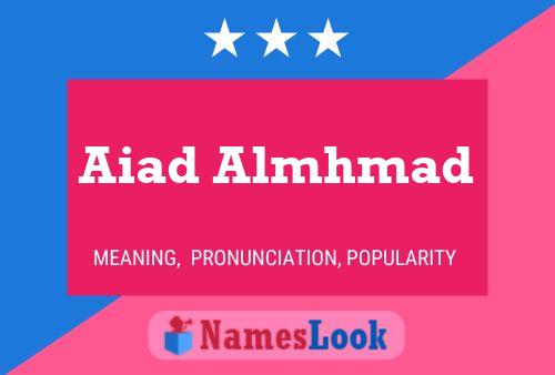 Aiad Almhmad 名字海报