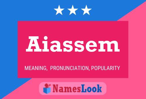 Aiassem 名字海报