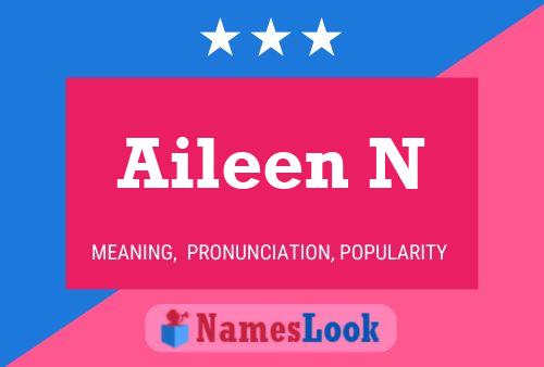 Aileen N 名字海报