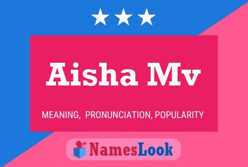 Aisha Mv 名字海报