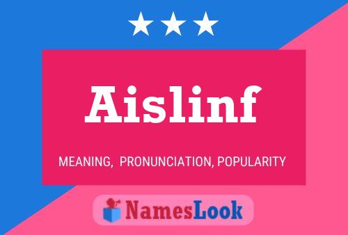 Aislinf 名字海报