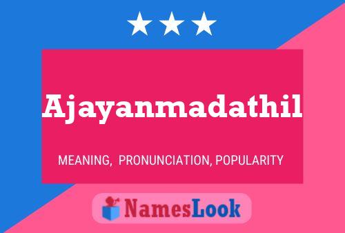 Ajayanmadathil 名字海报