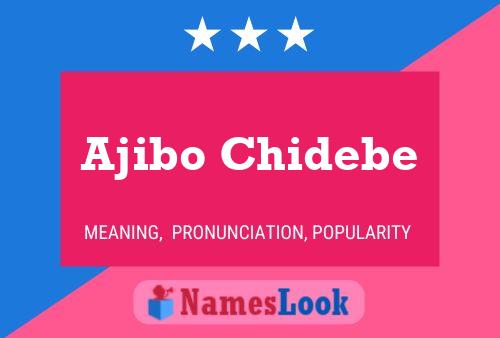 Ajibo Chidebe 名字海报