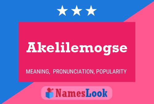 Akelilemogse 名字海报