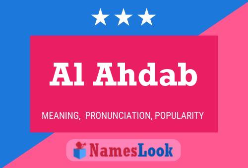 Al Ahdab 名字海报