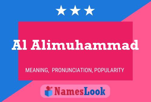 Al Alimuhammad 名字海报