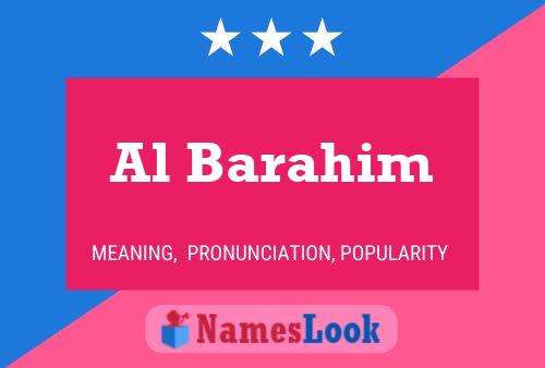 Al Barahim 名字海报