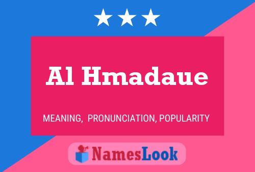 Al Hmadaue 名字海报