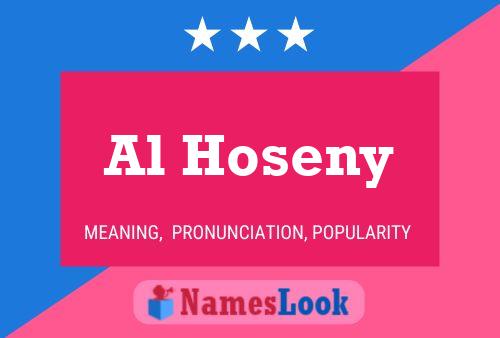 Al Hoseny 名字海报