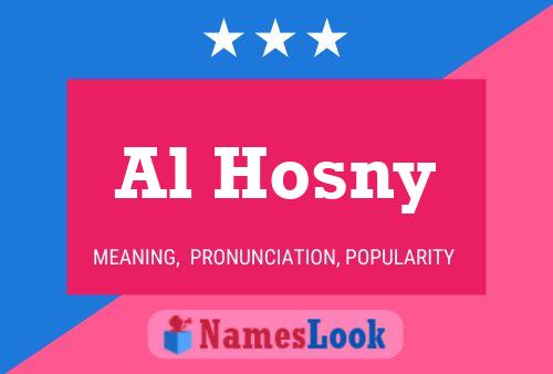 Al Hosny 名字海报