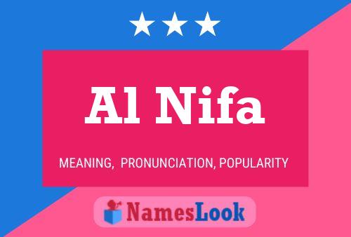 Al Nifa 名字海报