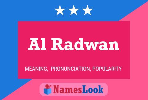 Al Radwan 名字海报