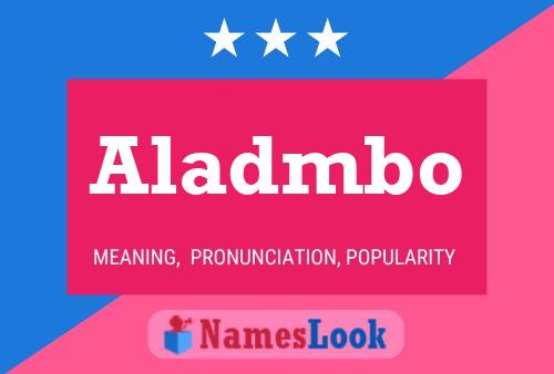 Aladmbo 名字海报