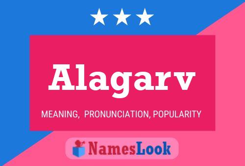 Alagarv 名字海报