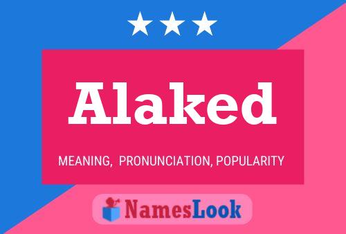 Alaked 名字海报