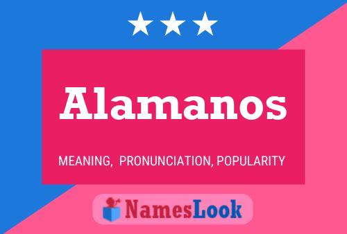 Alamanos 名字海报