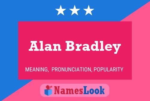 Alan Bradley 名字海报