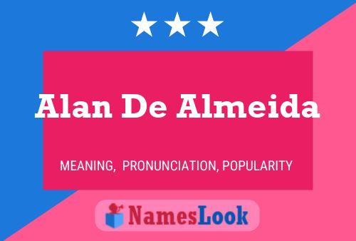 Alan De Almeida 名字海报