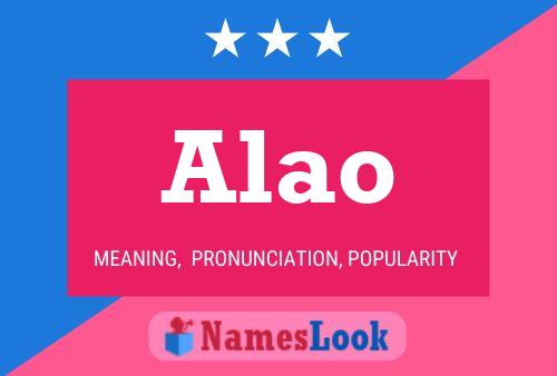 Alao 名字海报