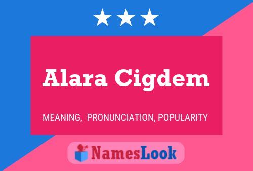 Alara Cigdem 名字海报