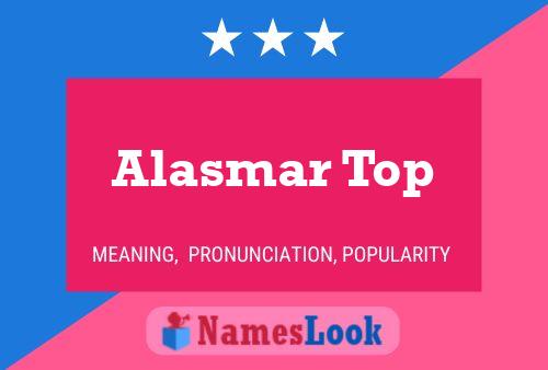 Alasmar Top 名字海报