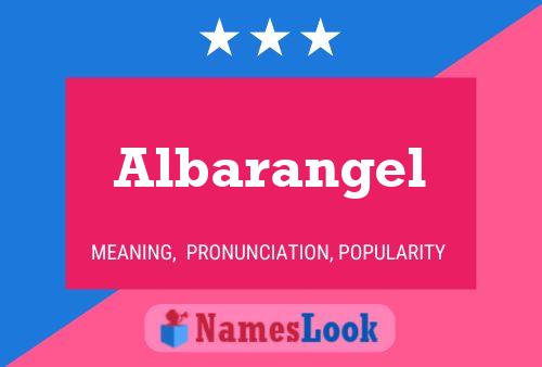 Albarangel 名字海报