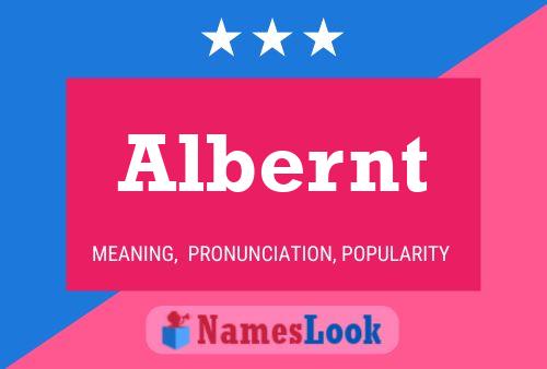 Albernt 名字海报