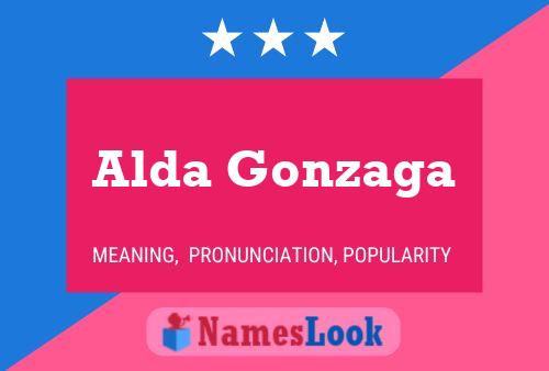 Alda Gonzaga 名字海报