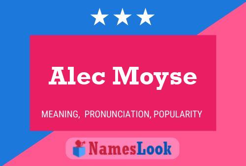 Alec Moyse 名字海报