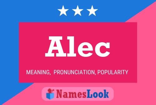 Alec 名字海报